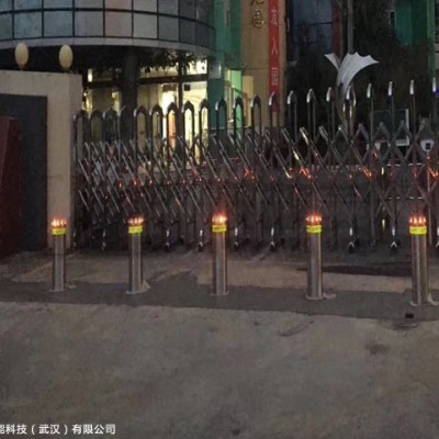 湖北不锈钢液压一体式升降柱 武汉升降柱 隔离路桩防撞柱