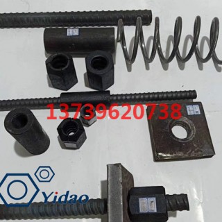 PSB830精轧螺纹钢锚具M32热轧螺杆