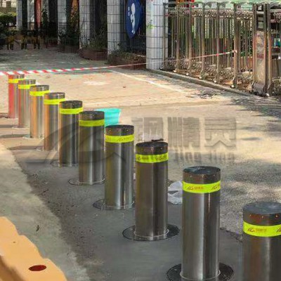 武汉钢精灵升降路桩 批发路桩 预埋式可移动路桩