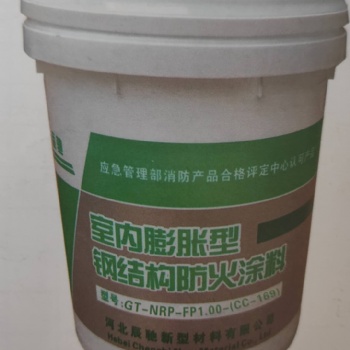 河北辰驰（CC-169)室内膨胀型钢结构防火涂料