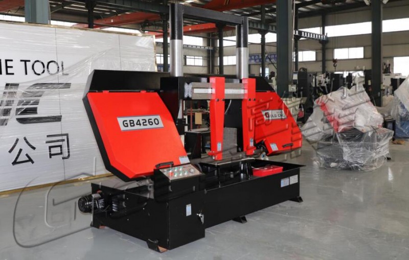 高德数控GB4260金属带锯床 龙门双立柱结构 运行稳定