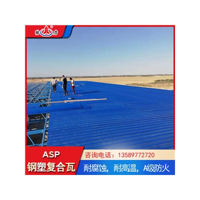 山东平度psp耐腐板 新型防腐板 asa钢塑复合瓦耐候美观
