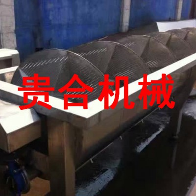 鸡鸭鹅不锈钢螺旋预冷机