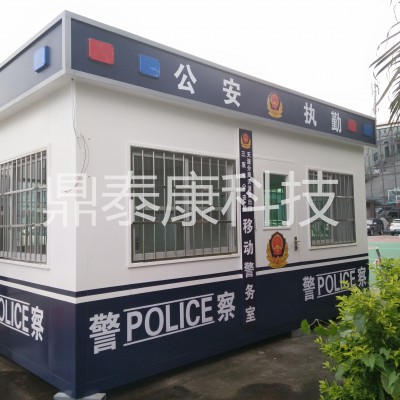 兴安城管执法站新型材料制作 执勤警亭服务案例