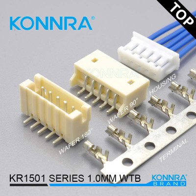 ZH1.5端子线单排SMT导航仪1.5mm间距JST 连接器