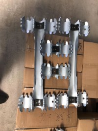 冲压型潜油泵电缆保护器生产厂精密铸造油管信号线保护器