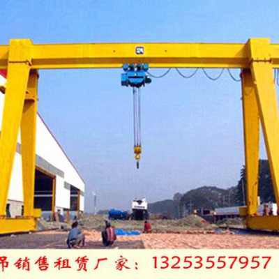 福建三明龙门吊租赁厂家5吨跨径20米门式起重机