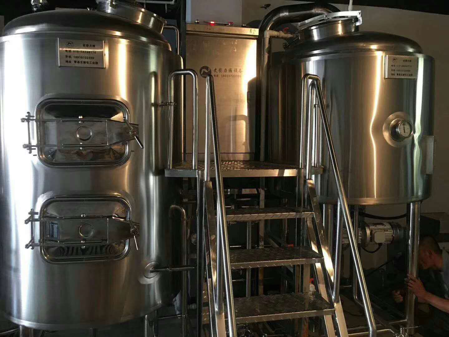 三器糖化系统 中小型精酿啤酒设备生产