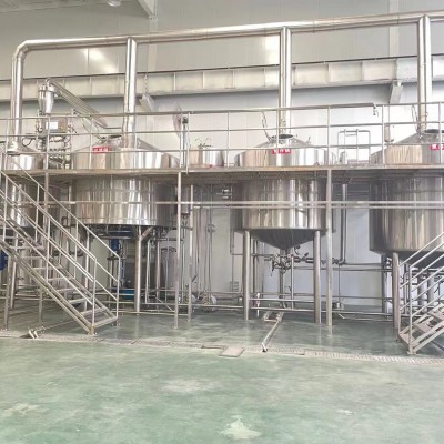 啤酒厂五器糖化设备 年产5000吨的精酿啤酒设备