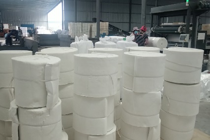 淄博防火棉硅酸铝针刺毯 电瓷窑耐火棉 金石陶瓷纤维毯报价