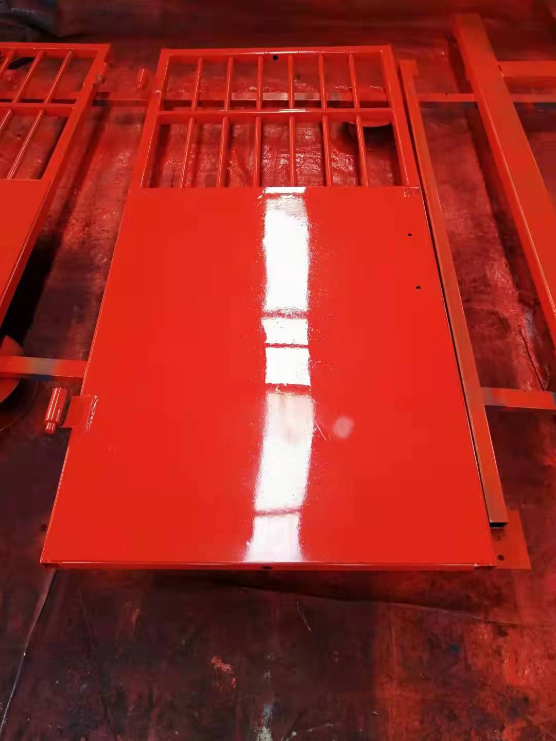 矿用防火栅栏门 矿井用栅栏防火两用门